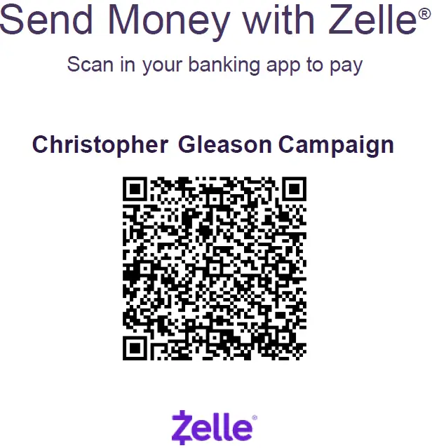 Zelle Donation QR Code